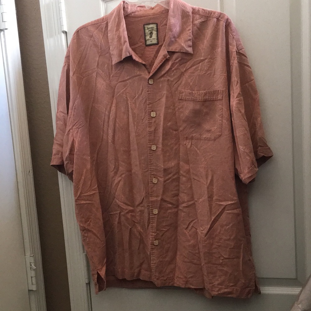 FINAL MARKDOWN Men’s Jamaica jaxx silk shirt (XXL)